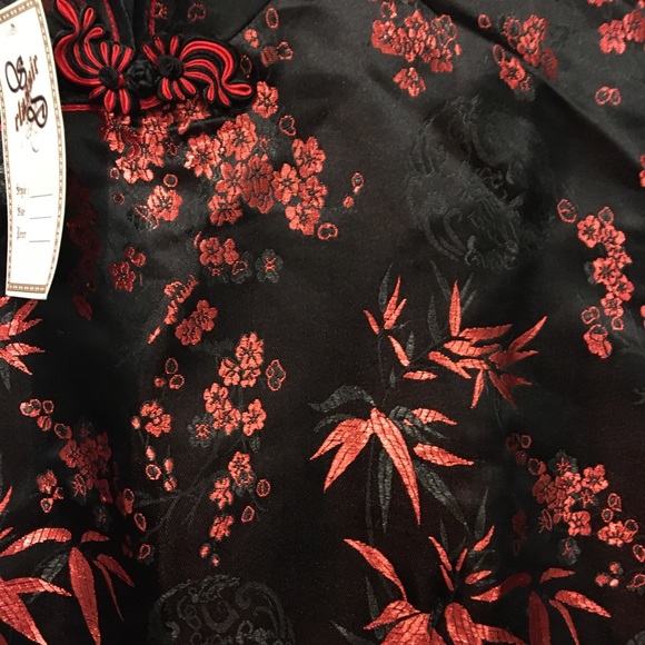 Asian Kimono Dress NWT - Picture 2 of 4